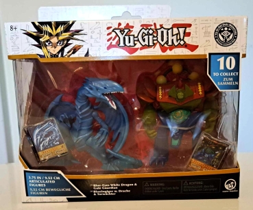 Yu-Gi-Oh! Battle Pack - 2 Figuren + 2 Karten - Weißer Drache - NEU